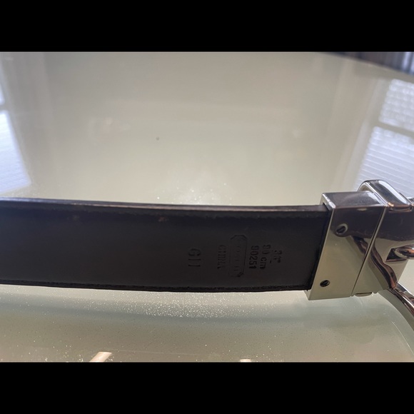 Men’s Coach reversible belt - Picture 2 of 3